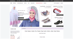 Desktop Screenshot of dutafashion.com